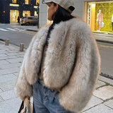 Isolde™ | Short Tokas Fur Coat