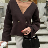 Coralie™ | Soft Knit Cardigan Top