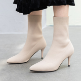 Aurelie™ | Wool Cylinder Short Boots