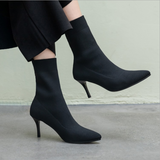 Aurelie™ | Wool Cylinder Short Boots