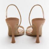 Simone™ | Luxury Rhinestone Strap Heels