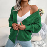 Delphine™ | Batwing Sleeve Knit Cardigan