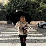 Marceline™ | Square Collar Woolen Coat
