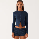Margaux™ | Slim-Fit Button Cardigan