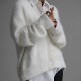 Elodie™ | Korean-Style V-Neck Cardigan