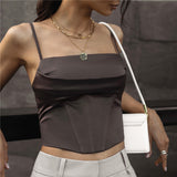 Sabine™ | Strapless Camouflage Tank Top